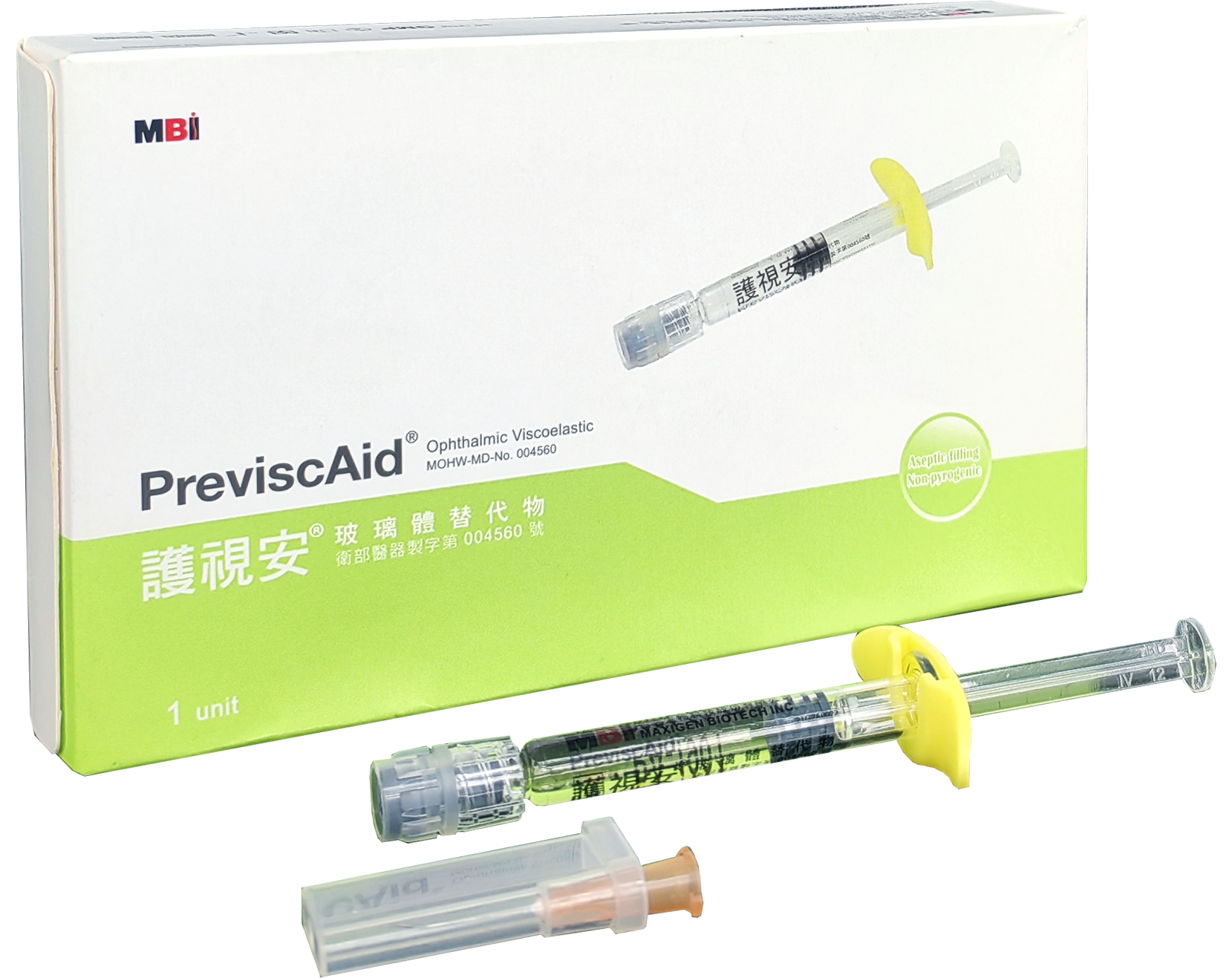 Раствор офтальмологический вискоэластичный PreviscAid