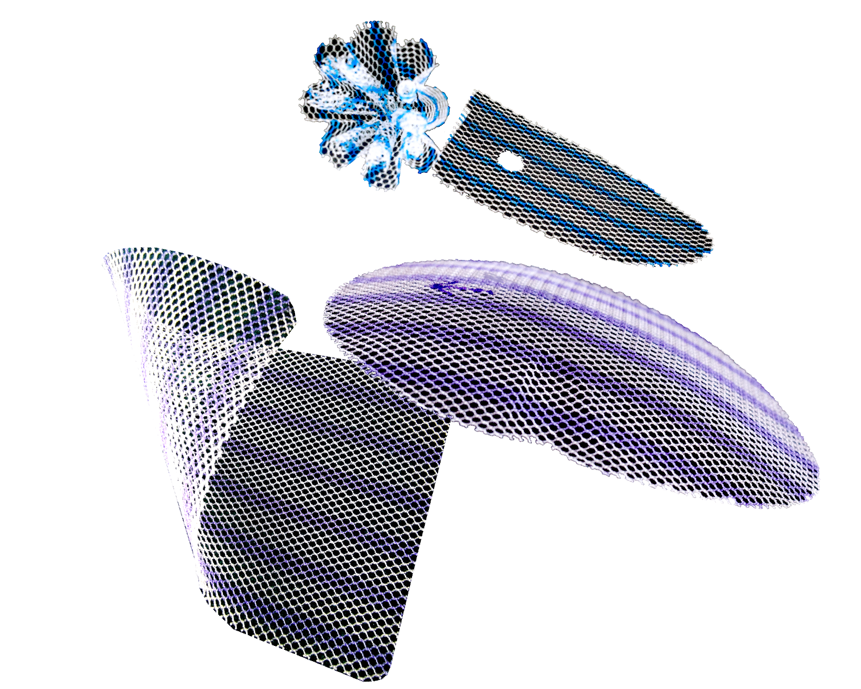Сверхлёгкая, с крупными ячейками эндопротез-сетка Proheal UltraLight, производитель BioHealth